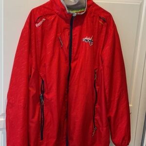 Washington Capitals jacket. Reebok Center Ice